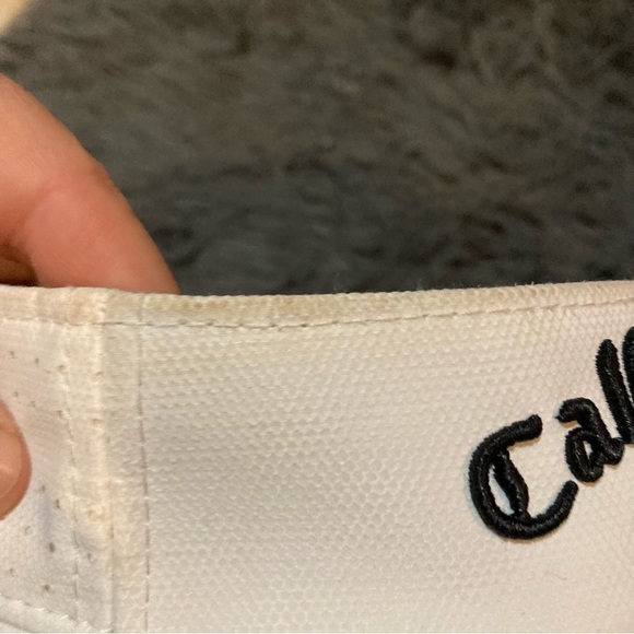 Callaway Golf White Sun Visor Cap Hat - Picture 6 of 9